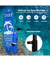 Costway Inflatable Stand Up Paddle Board Surfboard