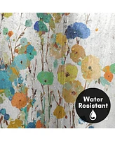 71x74 Floral Shower Curtain