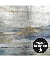 71x74 Coastal Shower Curtain - Upon a Clear by Pi Creative Art