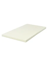 Costway 3'' Bed Mattress Topper Air Cotton for All Night s Comfy Soft Pad