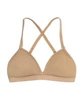 Capezio Girls Deep Neck Clear Back Bra