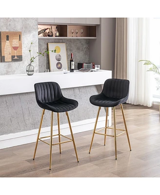 Simplie Fun Set Of 2 Bar Stools