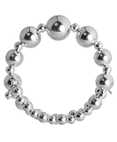 American West Jewelry Classics Sterling Silver Beaded Coil Bracelet