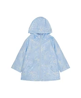 Carter's Toddler Girls Hooded Water-Resistant Printed Butterfly Raincoat