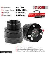 5 Core Super Tweeter 1" 200W Max 4 Ohm Neodymium Magnet • Titanium Bullet Speaker Horn - Tw Nd 01 1PC