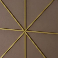 39" Gold Metal Framed Circular Wall Mirror