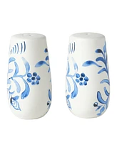 Fitz and Floyd Sicily Serve Bowls Plus Salt Pepper Set