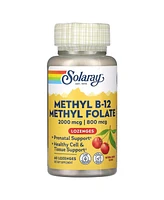 Solaray Methyl B-12 Methyl Folate Natural Cherry