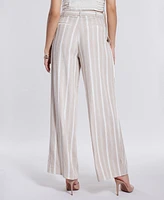 Bcbg New York Women's Striped Wide-Leg Pants