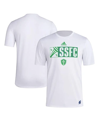 Adidas Men's Seattle Sounders Fc 2024 Jersey Hook Aeroready T-Shirt