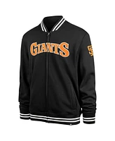 '47 Brand Men's Black San Francisco Giants Pack Pro Camden Full-Zip Track Jacket