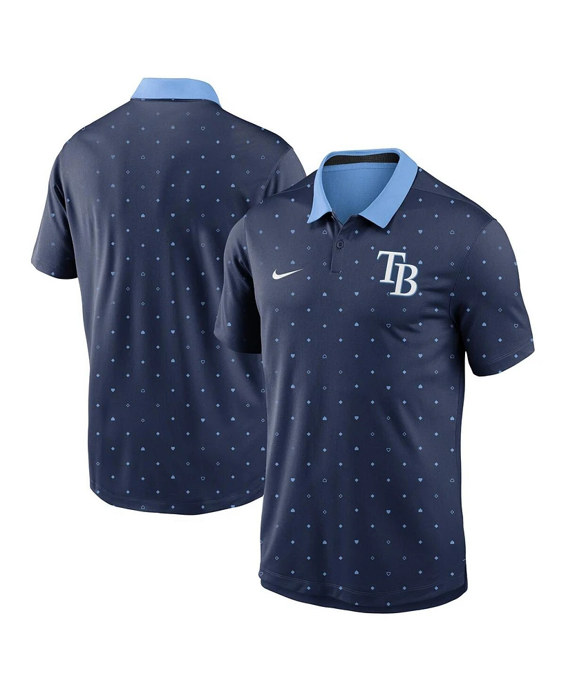 Nike Men's Tampa Bay Rays Legacy Icon Vapor Performance Polo