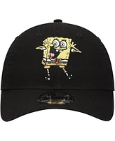 New Era Men's Black SpongeBob SquarePants 9TWENTY Adjustable Hat