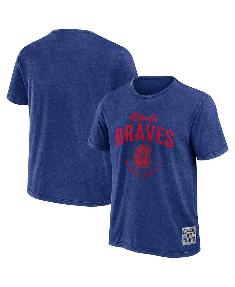 Darius Rucker Men's Collection by Fanatics Atlanta Braves Cooperstown Washed T-Shirt