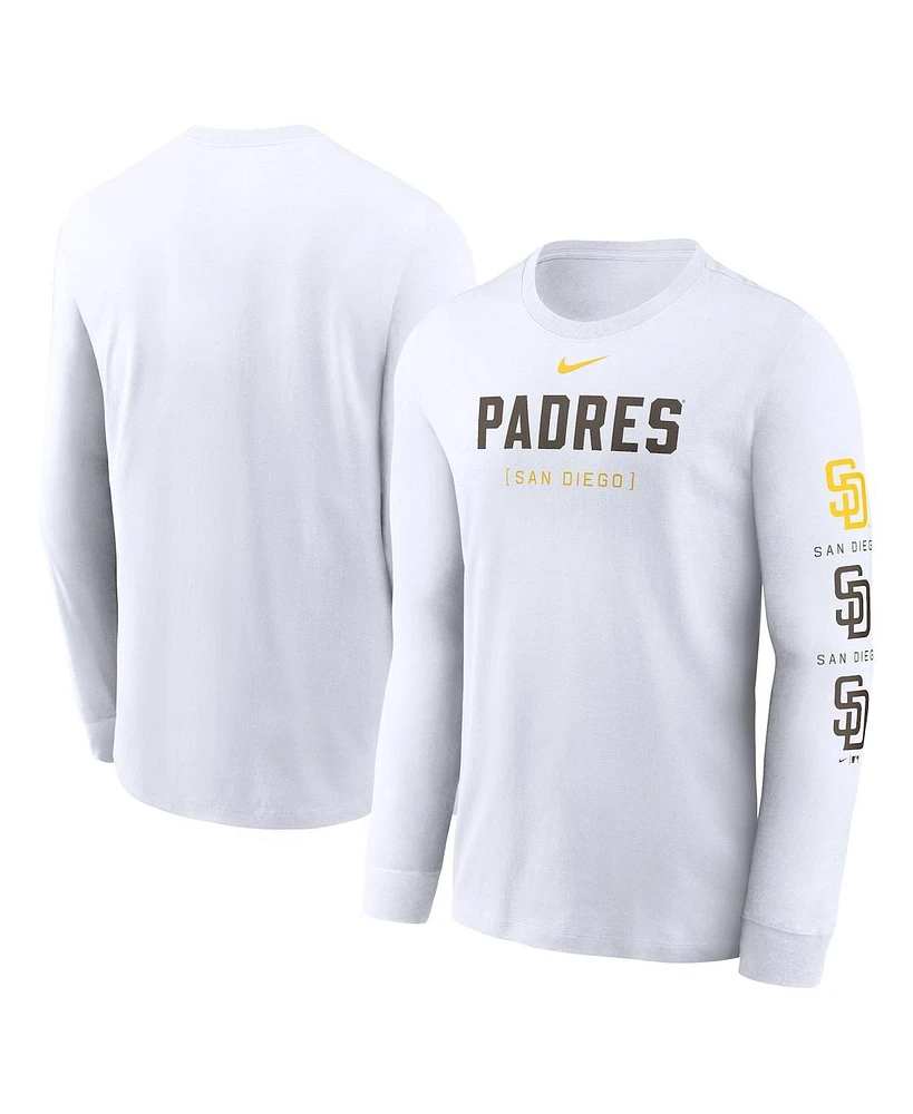 Nike Men's San Diego Padres Repeater Long Sleeve T-Shirt