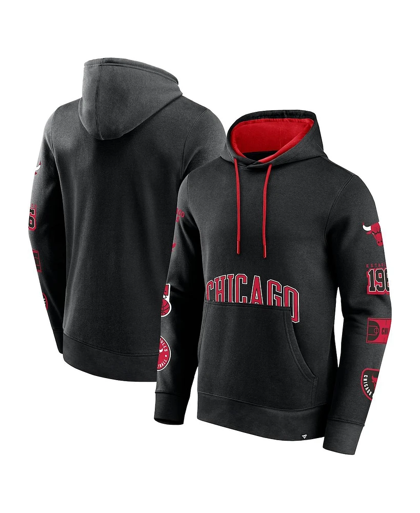 Fanatics Men's Chicago Bulls Home Court Pullover Hoodie