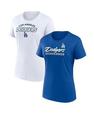 Fanatics Women's Los Angeles Dodgers Risk Combo Pack T-Shirt