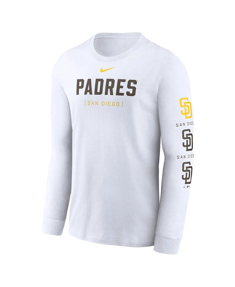 Nike Men's San Diego Padres Repeater Long Sleeve T-Shirt