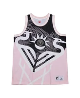 Mitchell & Ness Men's Inter Miami Cf Heron Mesh Tank Top