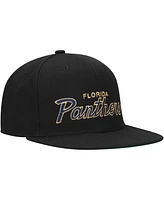 Mitchell Ness Men's Florida Panthers Core Team Script 2.0 Snapback Hat