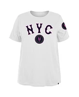 New Era Women's York Mets 2024 City Connect Plus T-Shirt