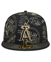 New Era Men's Los Angeles Angels 59FIFTY Day Allover Fitted Hat