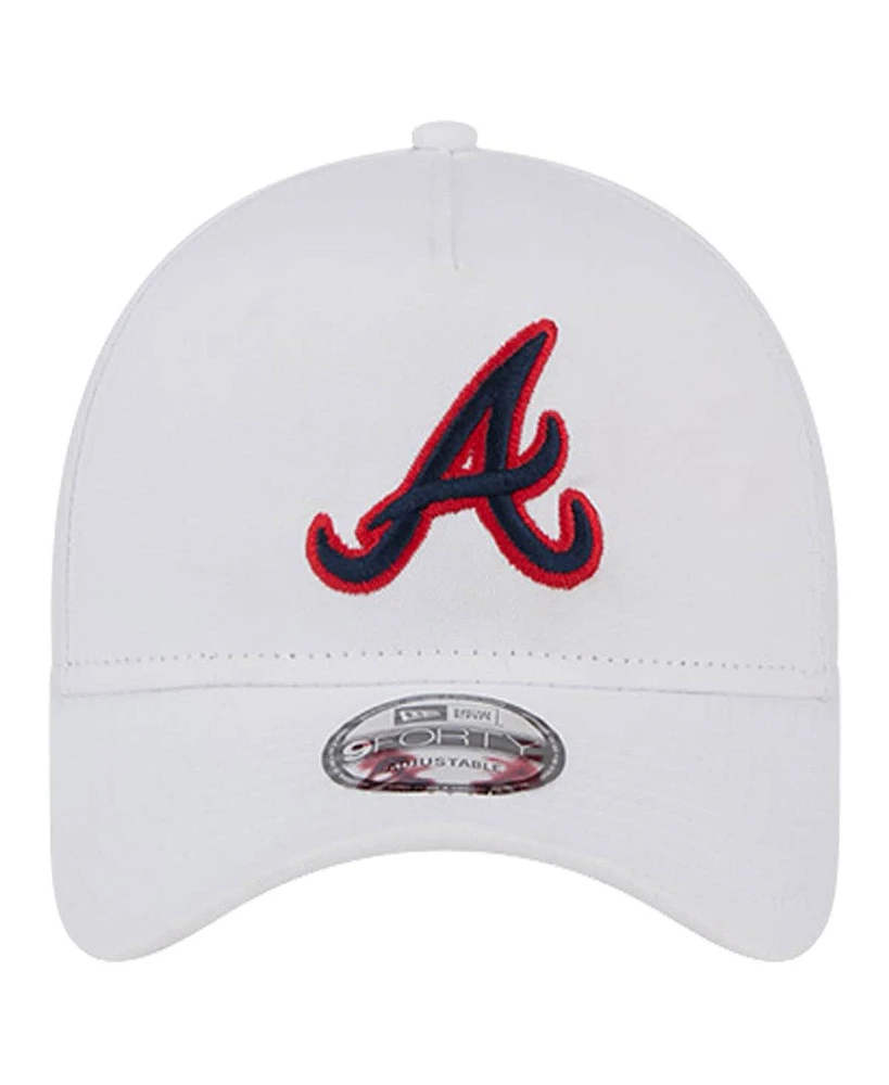 New Era Men's Atlanta Braves Tc A-Frame 9FORTY Adjustable Hat