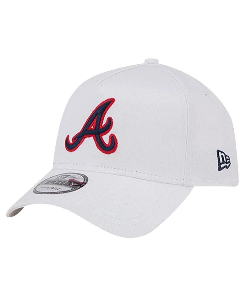 New Era Men's Atlanta Braves Tc A-Frame 9FORTY Adjustable Hat