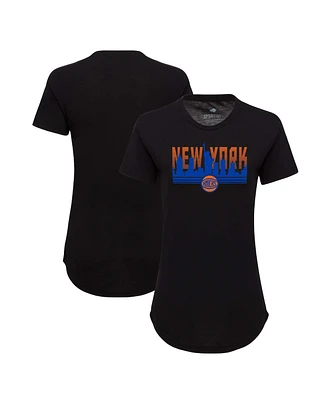 Sportiqe Women's New York Knicks Phoebe Super Soft Tri-Blend T-Shirt