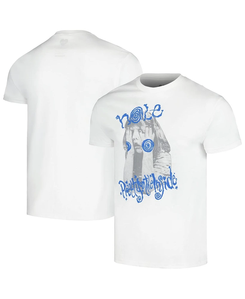 Manhead Merch Men's White Hole Pretty On The Inside Graphic T-Shirt