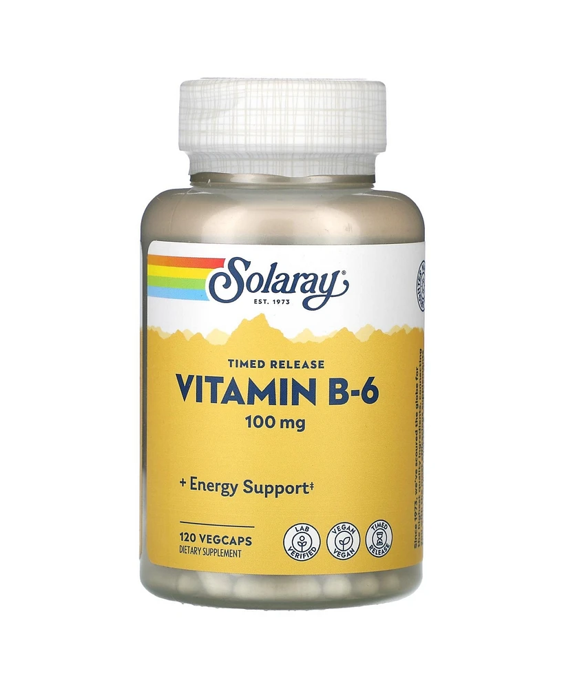 Solaray Vitamin B-6 100 mg