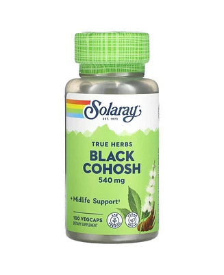 Solaray True Herbs Black Cohosh 540 mg