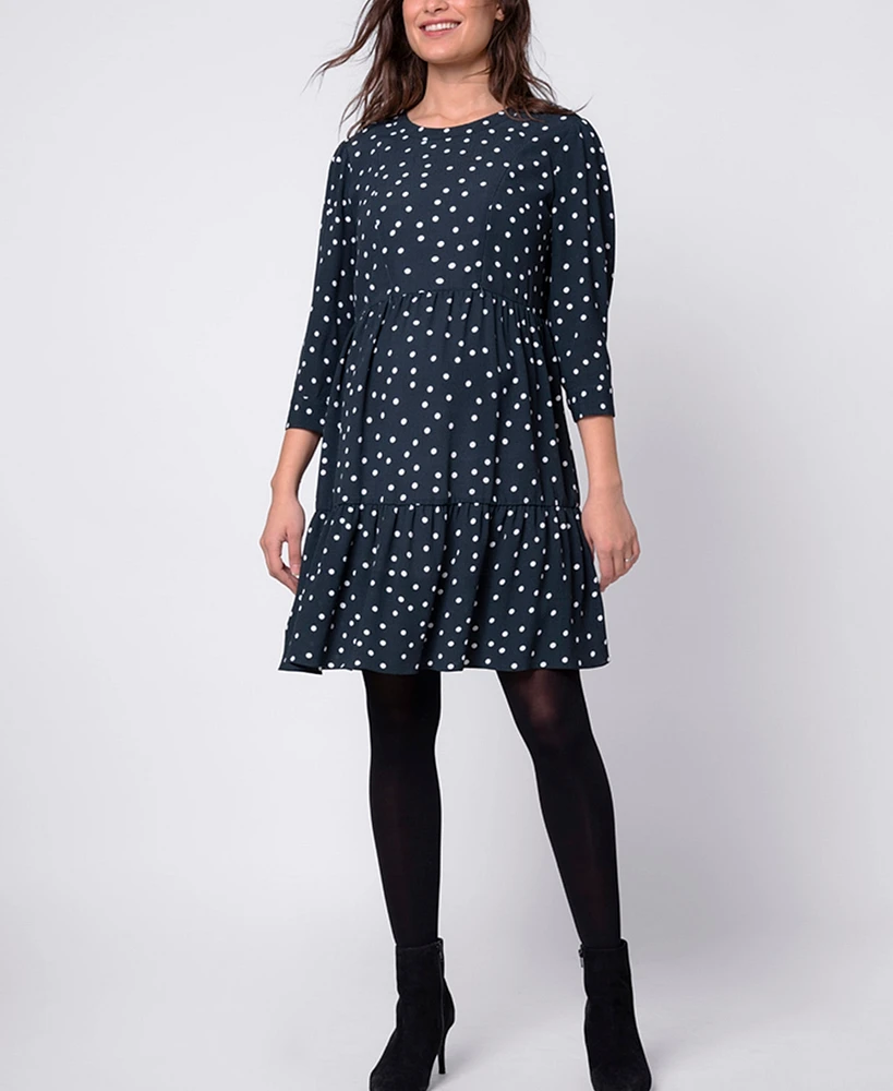 Seraphine Women's Polka Maternity Nursing Dress