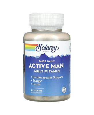 Solaray Once Daily Active Man Multivitamin - 90 VegCaps