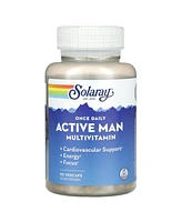 Solaray Once Daily Active Man Multivitamin - 90 VegCaps - Assorted Pre