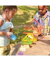 Kaplan Early Learning Discovery Triangles - Rainbow - 6 Pieces