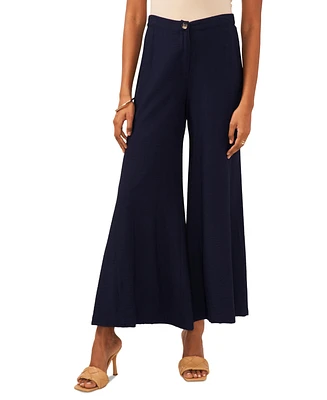 Vince Camuto Women's Elastic-Back Wide-Leg Trousers