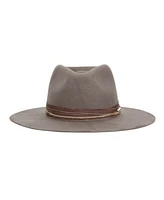 Angela & William Vintage-Like Felt Fedora Ranch Hat