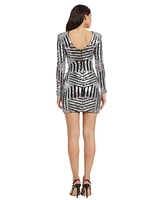 Dress the Population Women's Nathalia Sequined Bodycon