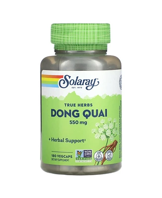 Solaray True Herbs Dong Quai 550 mg - 180 VegCaps