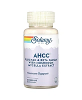 Solaray Ahcc Plus Nac & Beta Glucan With Mushroom Mycelia Extract