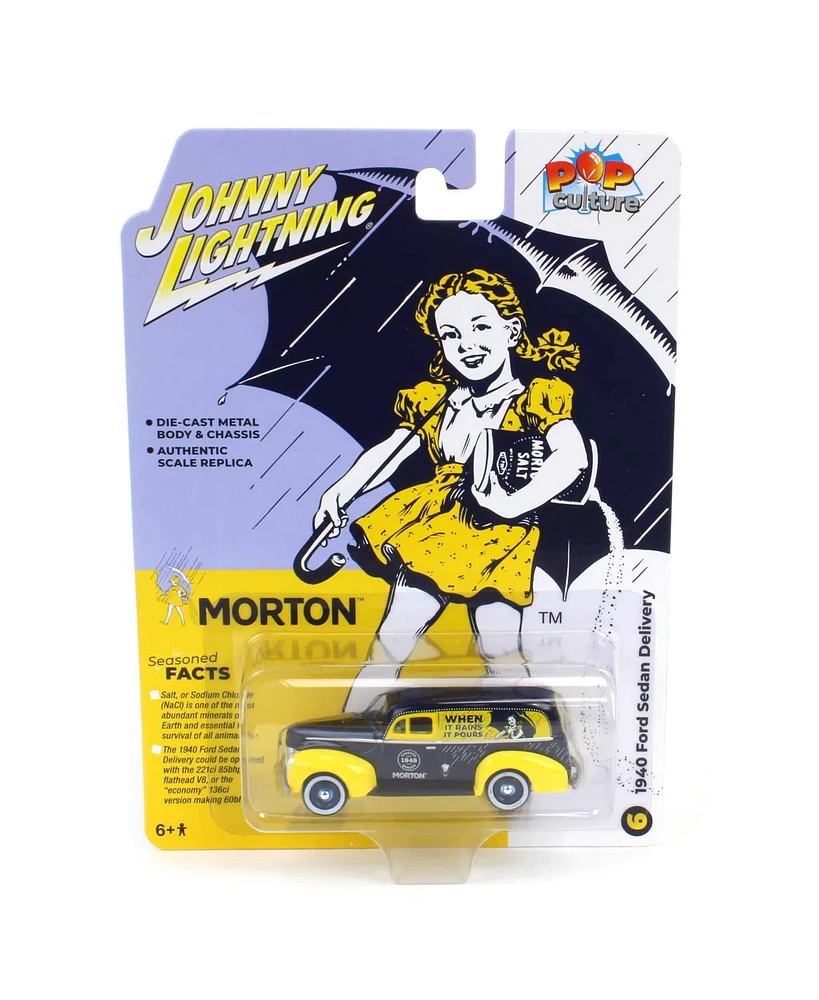 Johnny Lightning 1/64 Pop Culture Morton Salt 1940 Ford Sedan Delivery