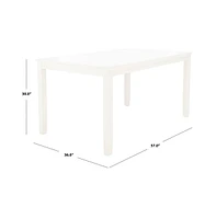 Safavieh Silio Rectangle Dining Table