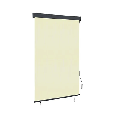 vidaXL Outdoor Roller Blind 47.2"x98.4" Cream