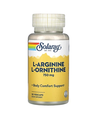 Solaray L-Arginine L-Ornithine 750 mg