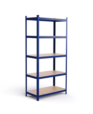 Slickblue 35.5 x 71 Inch Adjustable 5-Layer 2000 lbs Capacity Tool Shelf