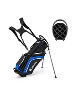 Slickblue Lightweight Golf Stand Bag with 14 Way Top Dividers and 6 Pockets