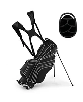 Slickblue Golf Stand Bag Lightweight and Portable Cart with Shoulder Strap