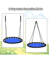 Slickblue 40" Flying Saucer Round Swing Kids Play Set