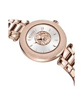 Versus Versace Women's Brick Lane Lion Ip Rose Gold Stainless Steel Watch 36MM